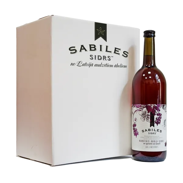 Kaste karstā Sabiles sidra ar upenēm un kanēli (6 pudeles)
