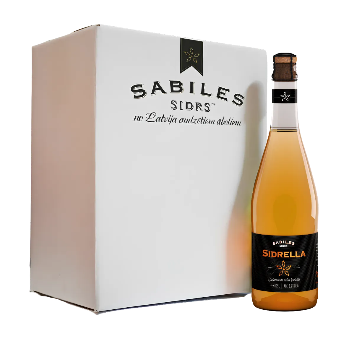 Kaste Sabiles Sidra kokteiļa «Sidrella» (6 pudeles)